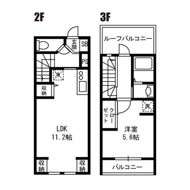 ソルフィー金町 間取り図