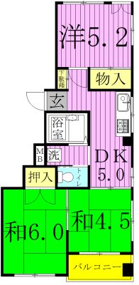 秋桜林 間取り図