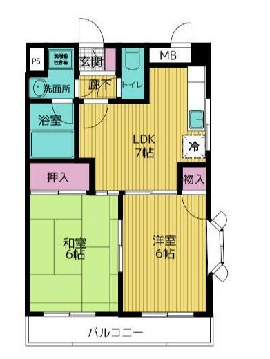 フォルテプラザ 301号室 間取り