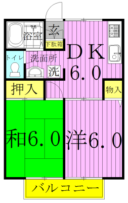 フレマリール豊四季Ｃ 間取り