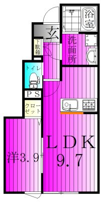 リーブルファイン柏高田 間取り