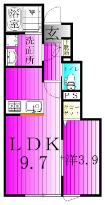 リーブルファイン柏高田 間取り