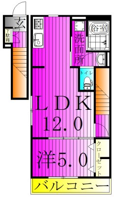 リーブルファイン柏高田 間取り