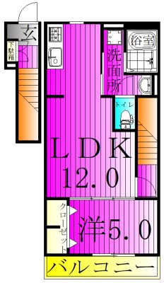 リーブルファイン柏高田 間取り