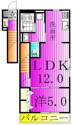 リーブルファイン柏高田 間取り