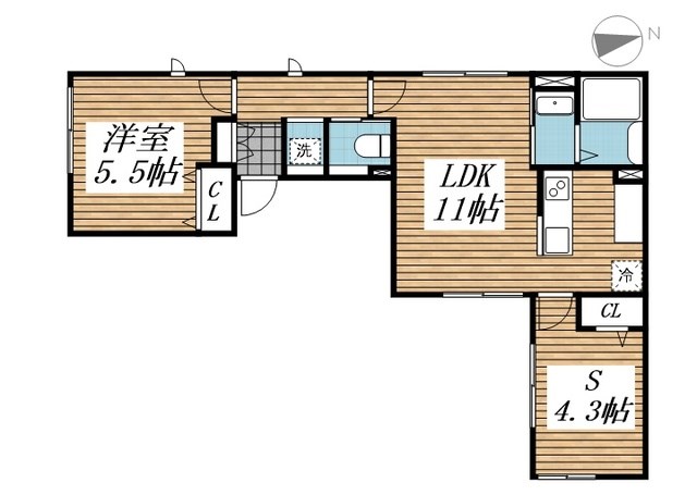Ｈｅｉｍ　Ｋｏｍｏｒｅｌｉａ 間取り図