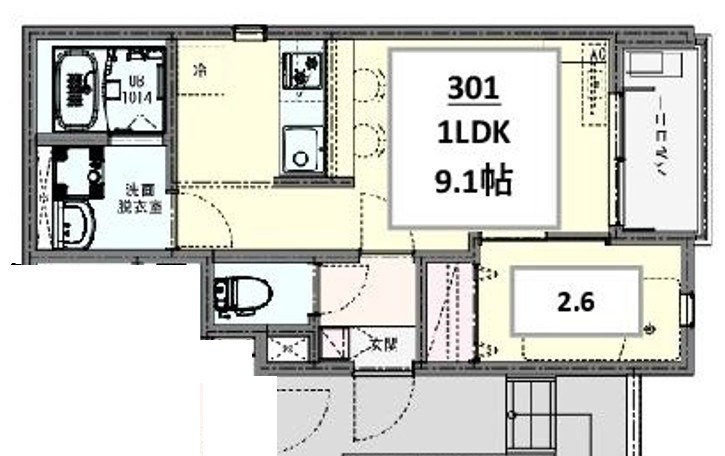 KLEIS馬橋 間取り