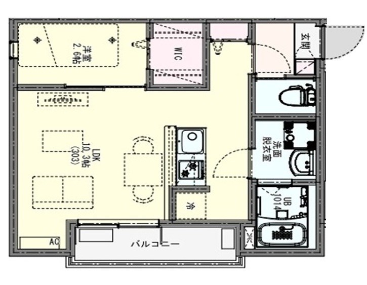 KLEIS馬橋 間取り