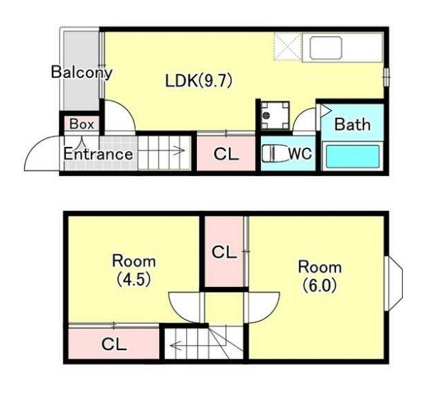 テラスラフォーレW1・2 W2-101号室 間取り