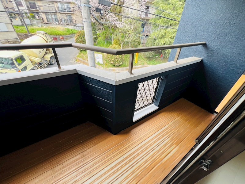 テラスラフォーレW1・2 ベランダ