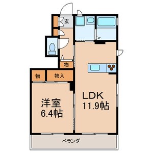 ソレイユ C 間取り