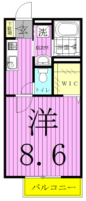 エスペランス 間取り図