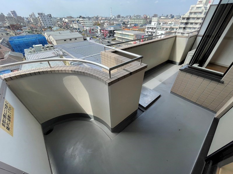 スカイハイツＹＯＳＨＩＭＩ ベランダ