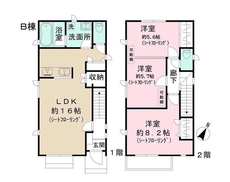 Ｌｅ　Ｄｏｍａｉｎｅ　Ｋ  間取り