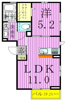 アルタイル 間取り図