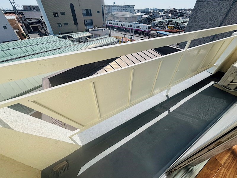 佐藤マンション ベランダ