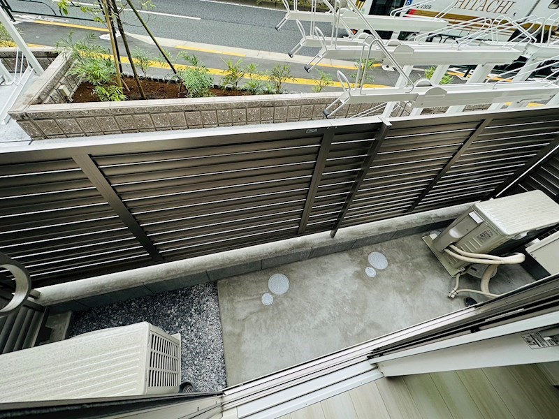 セレスティア大谷田 ベランダ
