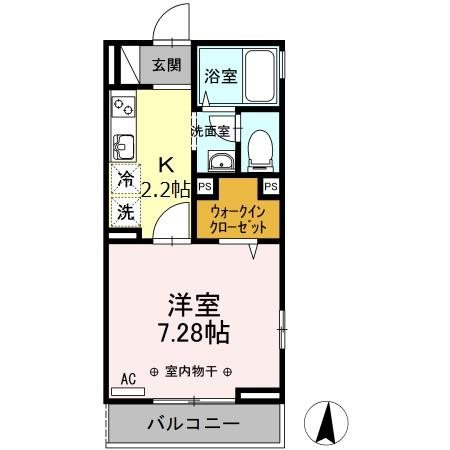 クレール水元 間取り図