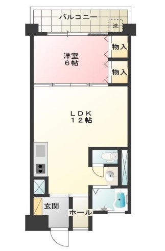 関屋ステーションハイツ 間取り図