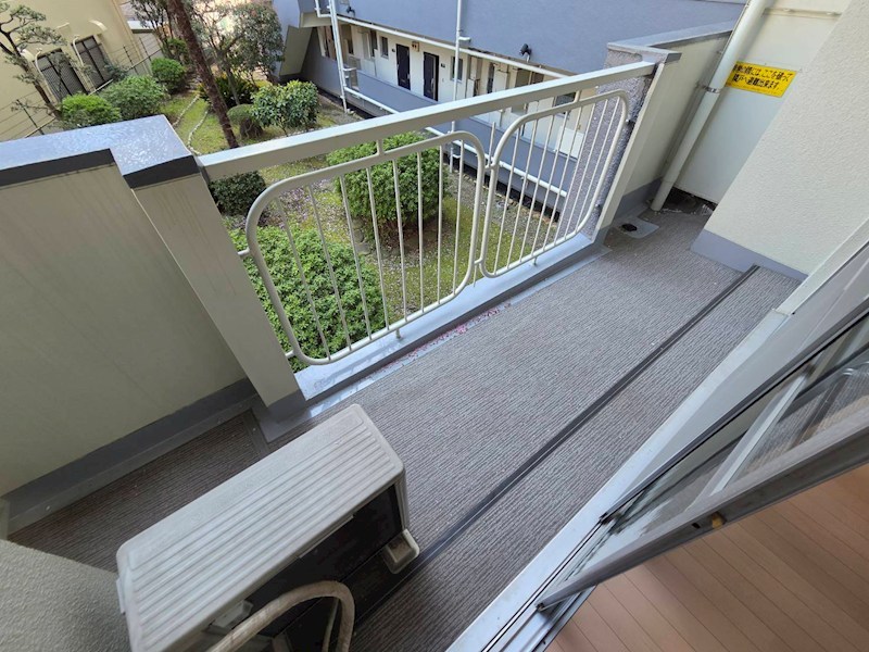 関屋ステーションハイツ ベランダ