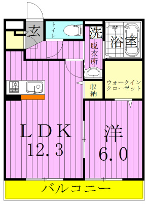 メゾンクロノス 間取り