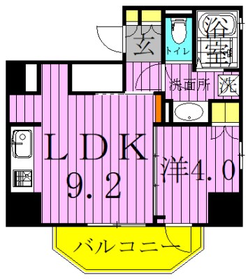 ザ・レジデンス三ノ輪 間取り図