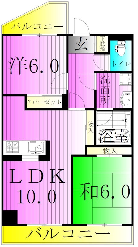 ラ・ネージュ 間取り図