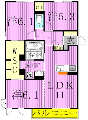 フロレスタセントラルパーク 間取り