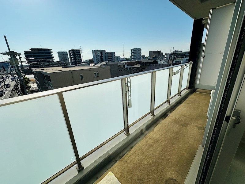 ホーリーホック ベランダ