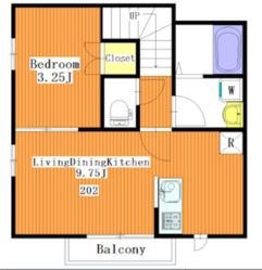 ファイネス梅田Ｂ棟 間取り図