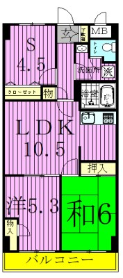 サンコーレジデンス  間取り図