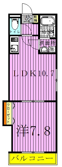 メゾン・ド・ソレイユ 間取り図