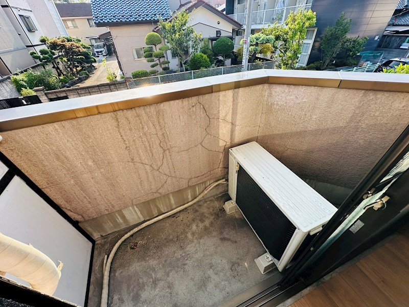 シャングリラ竹ノ塚 ベランダ