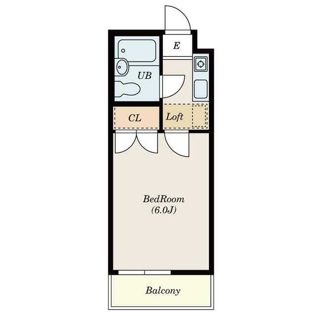 リエス松戸二ツ木ＷＥＳＴ  205号室 間取り