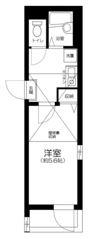 レジデンス江北 間取り図