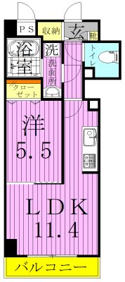 ウィステリアート 間取り図