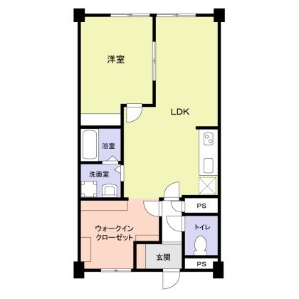 綾東ヴィレッジ壱番館 間取り図