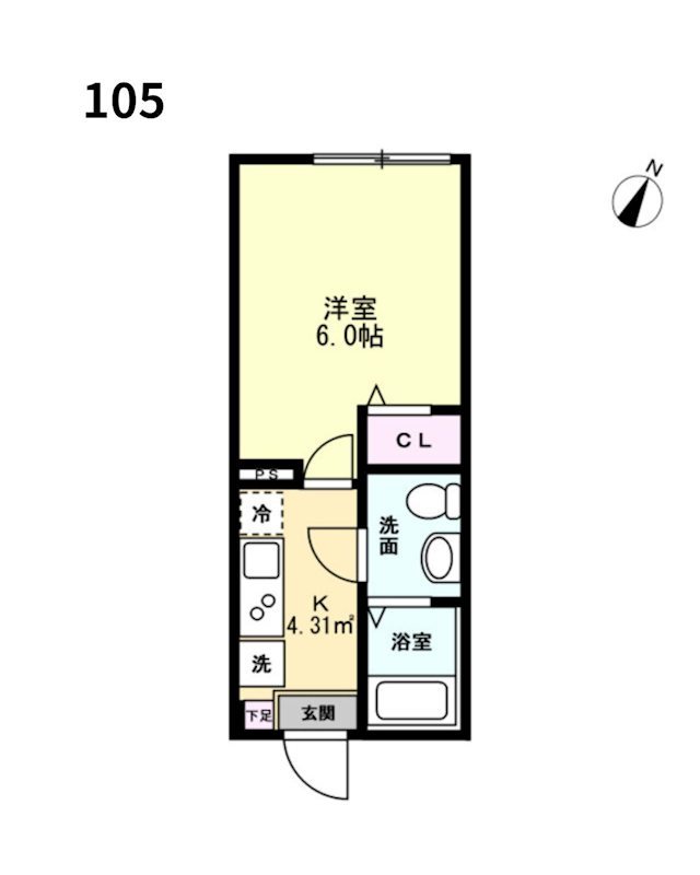 ルージュエール豊四季 間取り