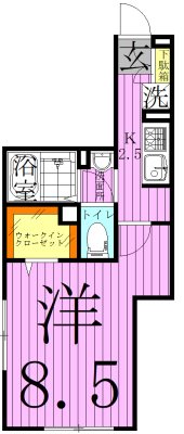 Primavera　Rosa 間取り図