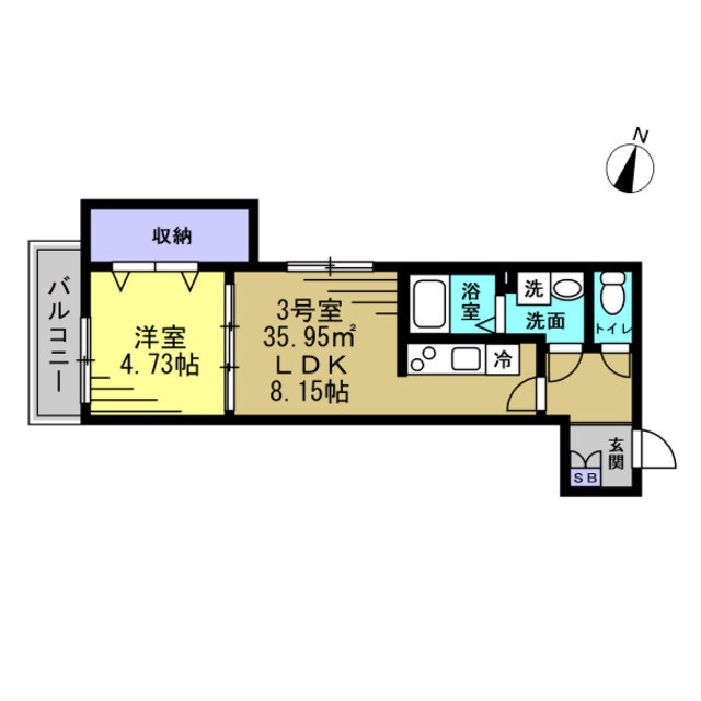 トラフト馬橋 間取り