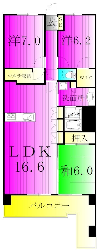 グラン・レジデンス 間取り