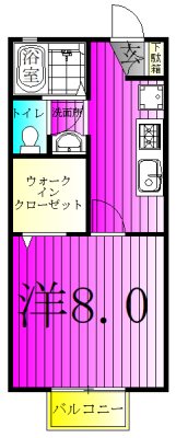 レインボーハイツ 間取り