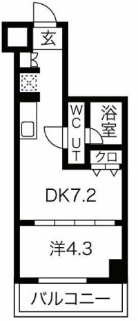 マテリア千住大橋 間取り図