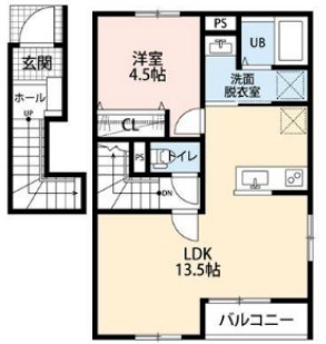 リーブルファイン柏南逆井 間取り