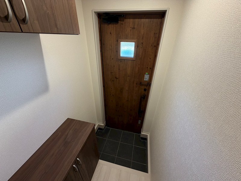 リーブルファイン柏南逆井 玄関