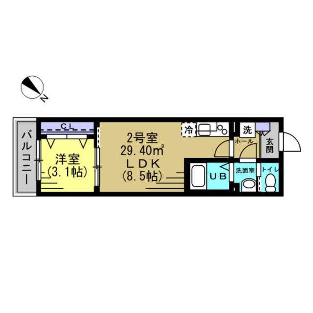ベレオ・フジコート柏 間取り