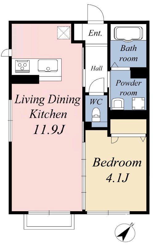 ブルー・イン・スカイ・シティ 間取り図