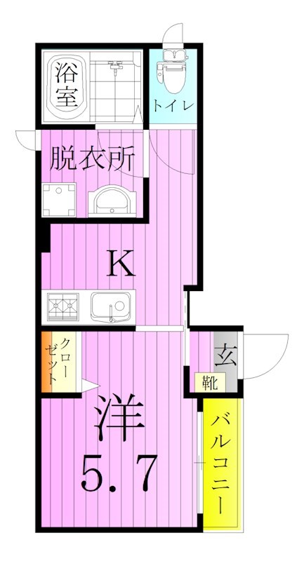 Nanako　-ナナコ- 間取り図