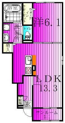 エスタブレＢ 間取り
