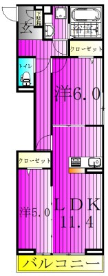 Noble　Ferro　C棟 間取り